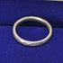 British Vintage Jewelry Plain Sterling Silver Ring